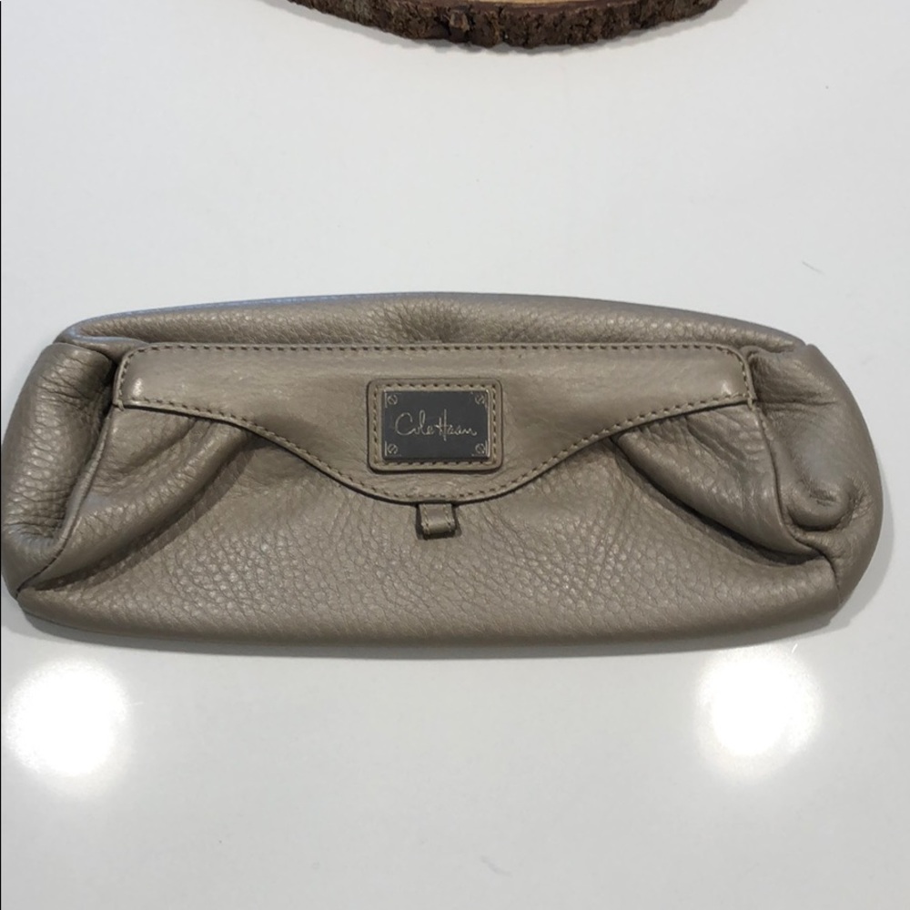Cole Haan Taupe clutch